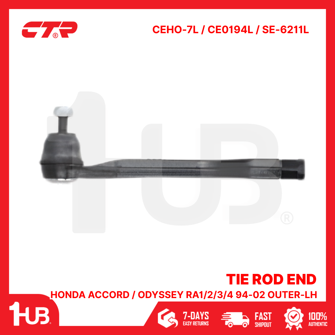 CTR TIE ROD END HONDA ACCORD / ODYSSEY Ra1/2/3/4 94-02 OUTER-LH 560-SV4-003 CEHO-7L / CE0194L / SE-6211L ( 1 PC )