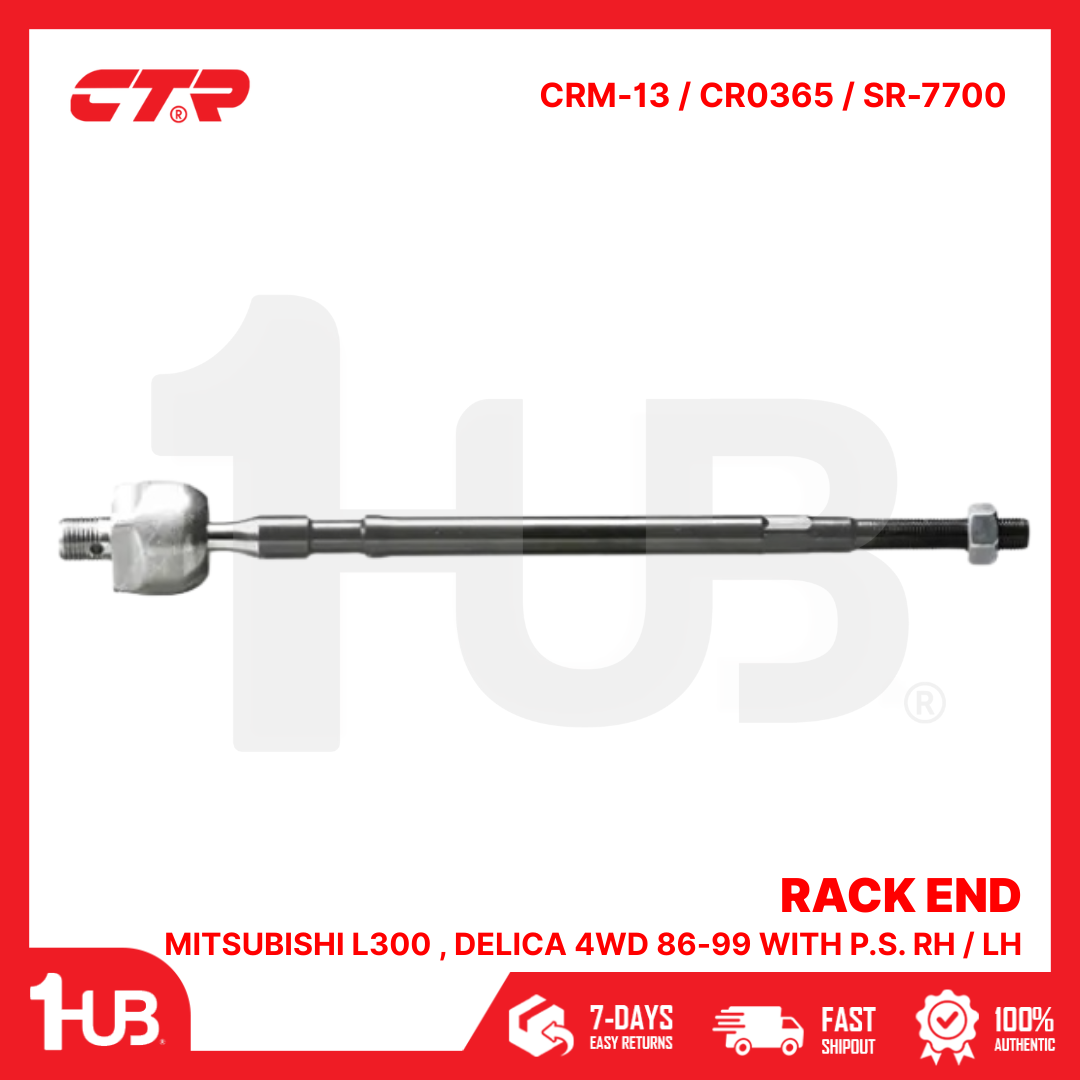 CTR RACK END MITSUBISHI LANCER 1300 , 1500 , 1600 91-96 RH / LH MR130807 CRM-13 / CR0365 / SR-7700 ( 1 PC )