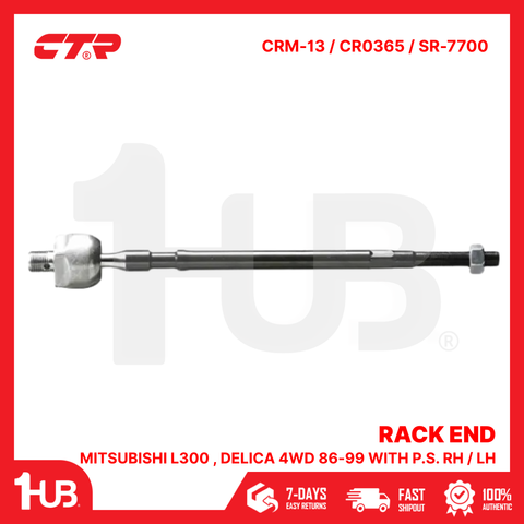 CTR RACK END MITSUBISHI LANCER 1300 , 1500 , 1600 91-96 RH / LH MR130807 CRM-13 / CR0365 / SR-7700 ( 1 PC )