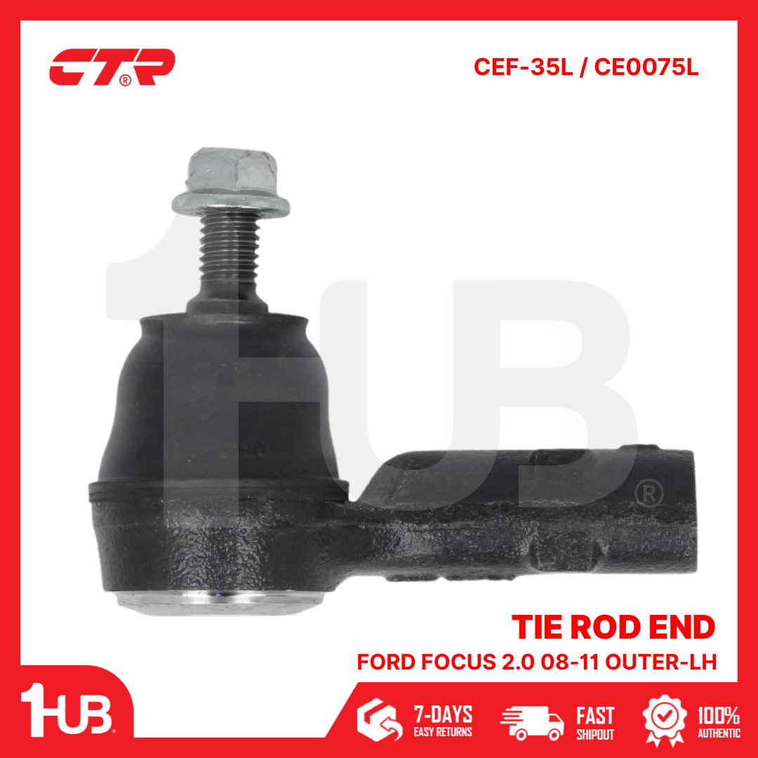 CTR TIE ROD END FORD FOCUS 2.0 08-11 OUTER-LH 8S4Z-3A130-A CEF-35L / CE0075L ( 1 PC )