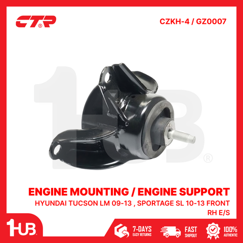 CTR ENGINE MOUNTING / ENGINE SUPPORT HYUNDAI ELANTRA MD 10-15 FRONT RH E/S 21810-3X000 CZKH-4 / GZ0007 ( 1 PC )