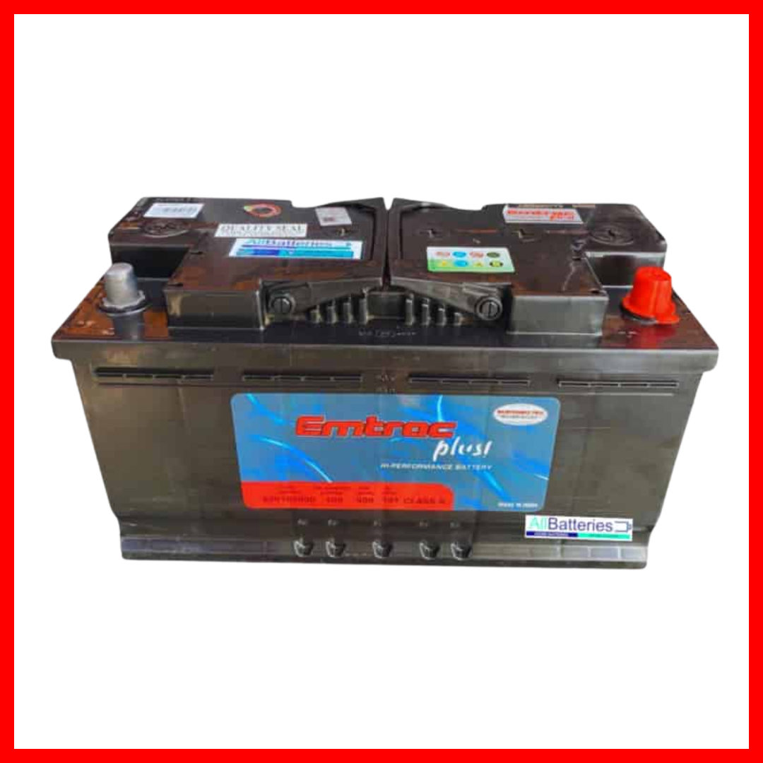 EMTRAC BATTERY DIN100 PLATINUM 100/181/900 353X175X190( 1 PC )