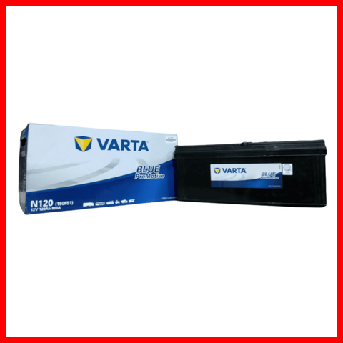 VARTA BLUE BATTERY VARTA TRUCK N120( 1 PC )