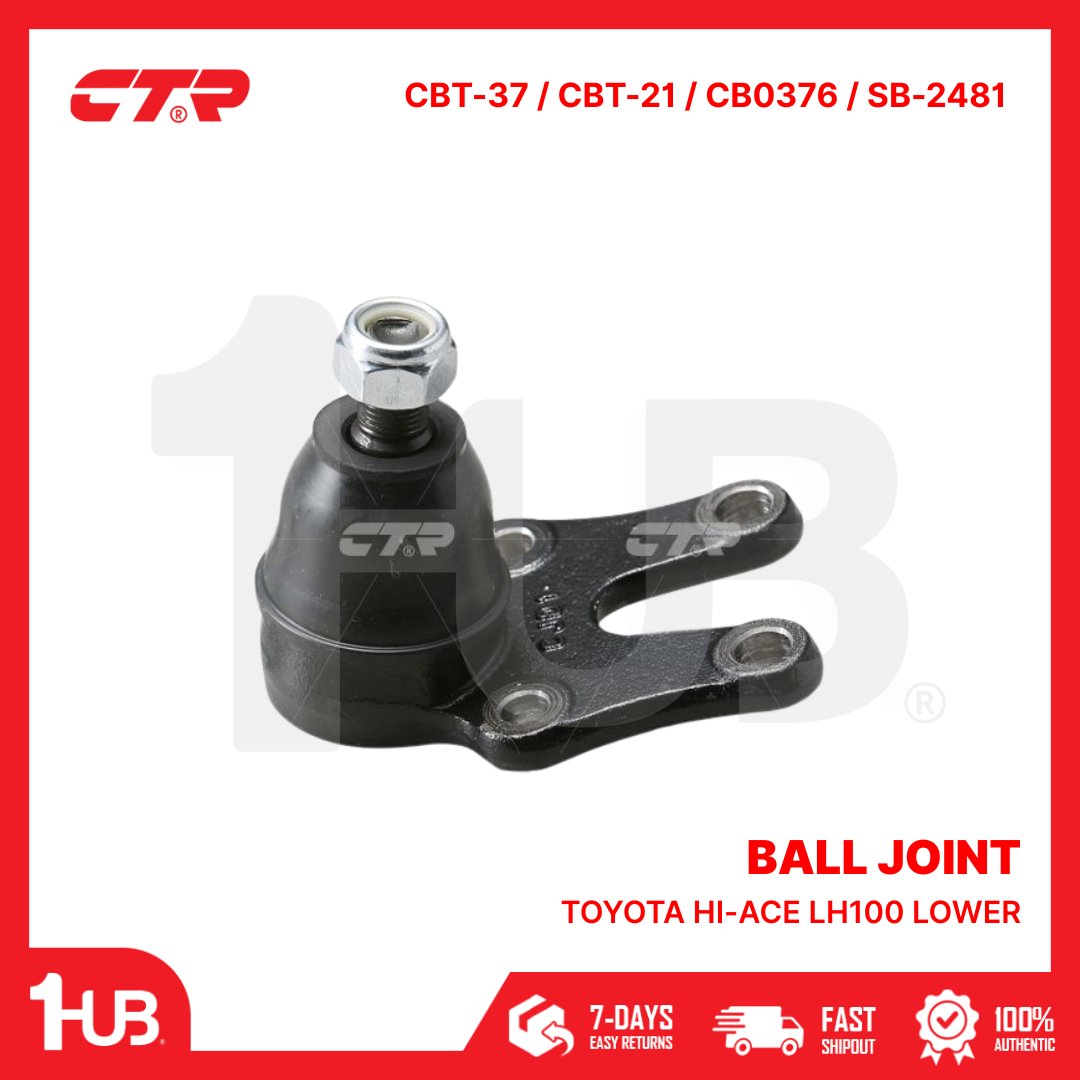 CTR BALL JOINT TOYOTA HI-ACE LH100 LOWER CBT-37 / CBT-21 / CB0376 / SB-2481 ( 1 PC )
