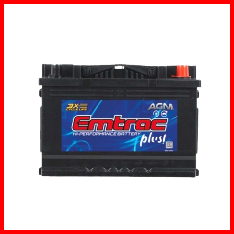 EMTRAC BATTERY PALLADIUM AGM DIN 100 H8-LN5( 1 PC )