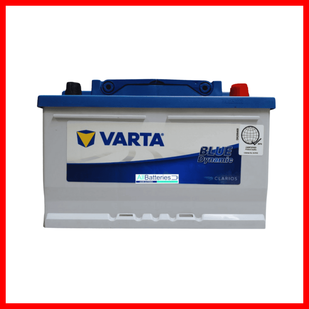 VARTA BLUE BATTERY  DIN75( 1 PC )