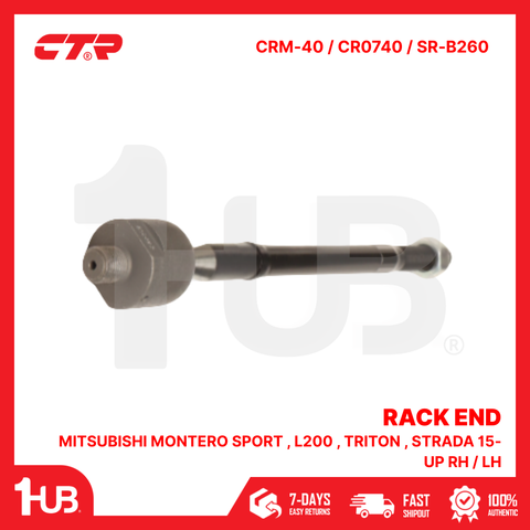 CTR RACK END MITSUBISHI MONTERO SPORT , L200 , TRITON , STRADA 15-UP RH / LH 4410A814 CRM-40 / CR0740 / SR-B260 ( 1 PC )