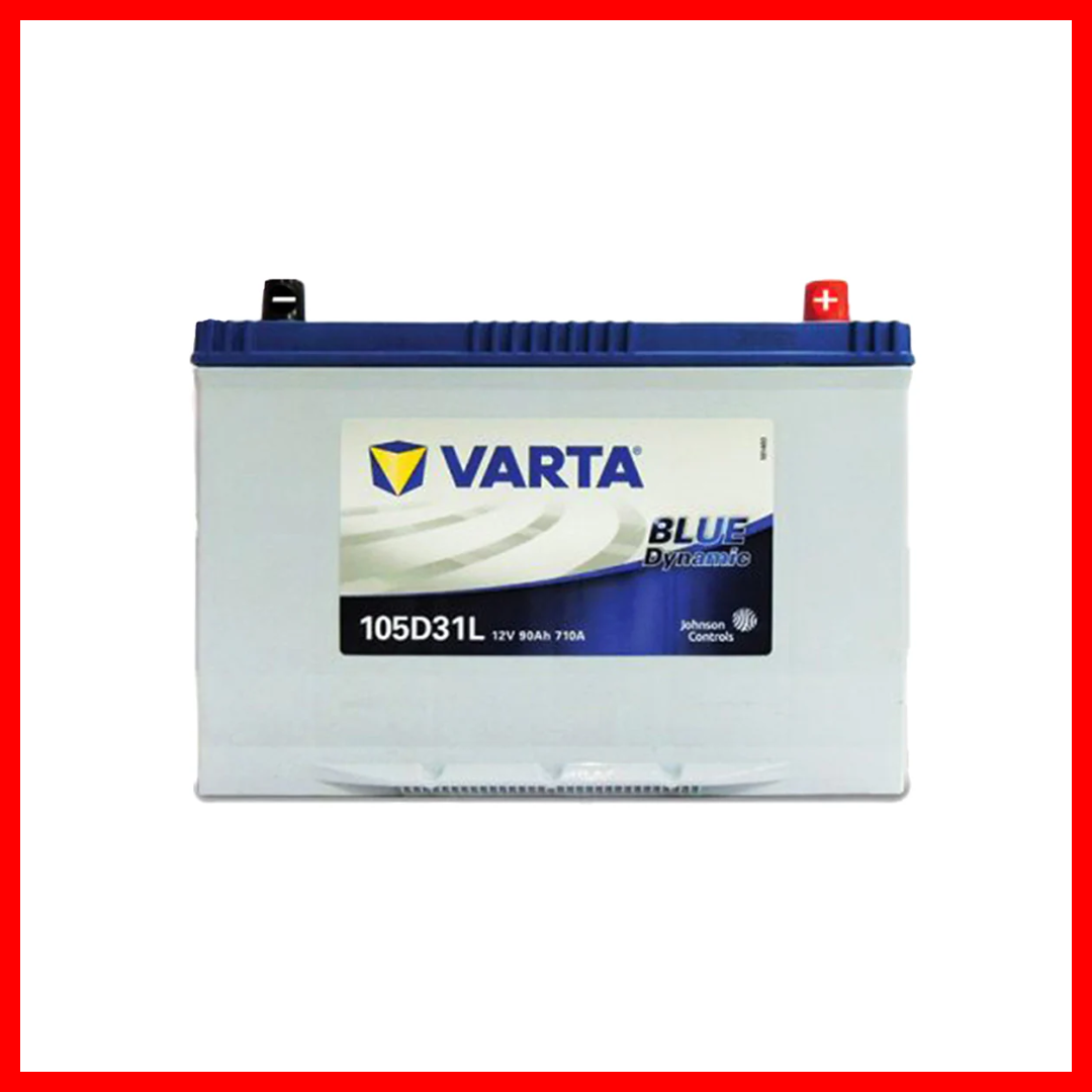 VARTA BLUE CAR BATTERY  105D31L / N70( 1 PC )
