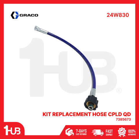 GRACO KIT REPLACEMENT HOSE CPLD QD 24W830 ( 1 PC )