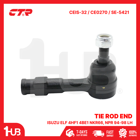 CTR TIE ROD END ISUZU ELF 4HF1 4BE1 NKR66, NPR 94-98 LH 8-97107-318-1 / 8-97076-008-0 CEIS-32 / CE0270 / SE-5421 ( 1 PC )