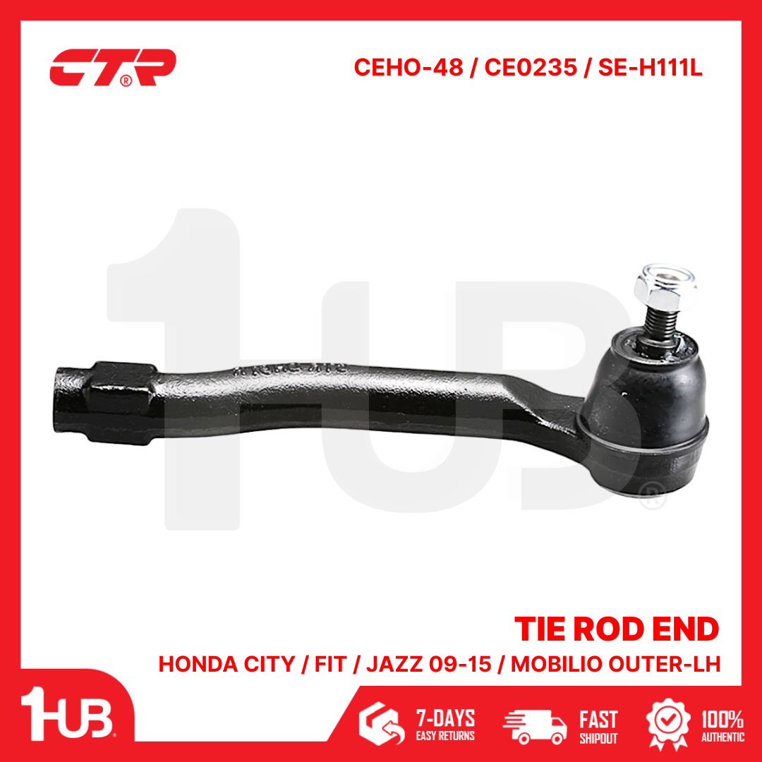 CTR TIE ROD END HONDA CITY / FIT / JAZZ 09-15 / MOBILIO OUTER-LH 560-TFO-003 CEHO-48 / CE0235 / SE-H111L ( 1 PC )