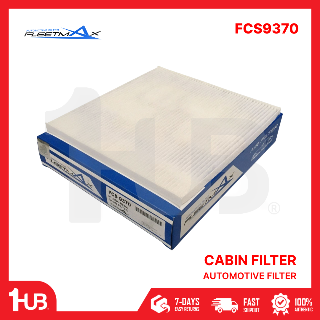 FLEETMAX CABIN FILTER HYUNDAI REINA 19-21 FCS9370 ( 1 PC )