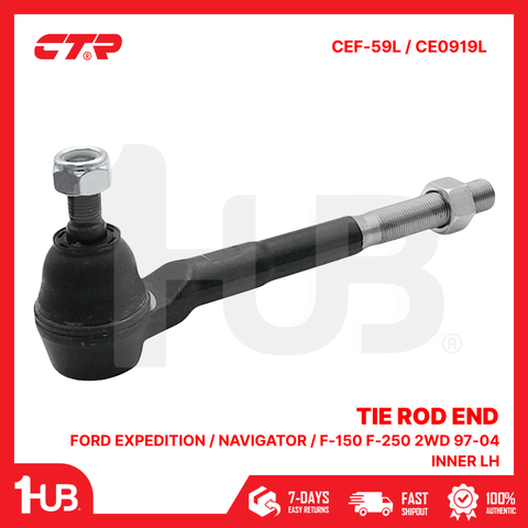 CTR TIE ROD END FORD EXPEDITION / NAVIGATOR / F-150 F-250 2WD 97-04 INNER LH 2L3Z-3A131-AA CEF-59L / CE0919L ( 1 PC )