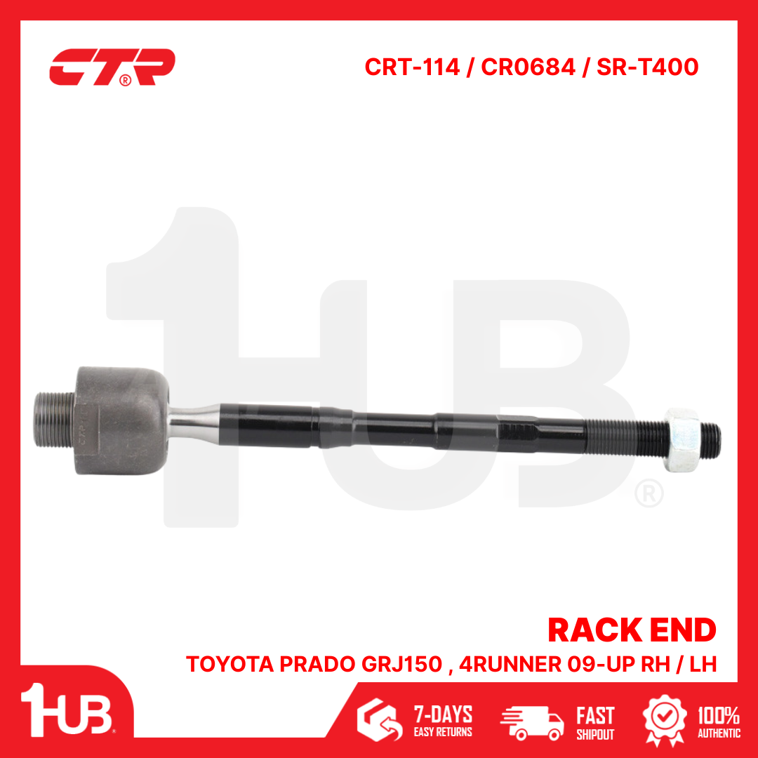 CTR RACK END TOYOTA PRADO GRJ150 , 4RUNNER 09-UP RH / LH 45503-60040 CRT-114 / CR0684 / SR-T400 ( 1 PC )