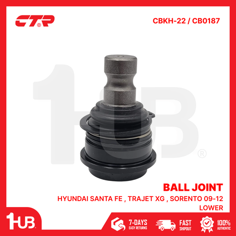 CTR BALL JOINT HYUNDAI SANTA FE , TRAJET XG , SORENTO 09-12 LOWER 54503-2BA000 CBKH-22 / CB0187 ( 1 PC )