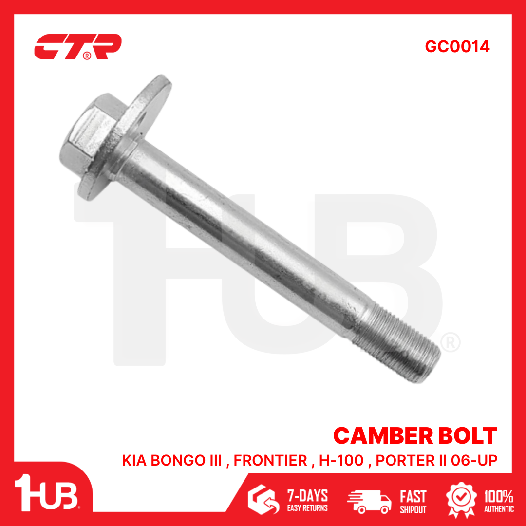 CTR CAMBER BOLT KIA BONGO III , FRONTIER , H-100 , PORTER II 06-UP 54532-4E400 GC0014 ( 1 PC )