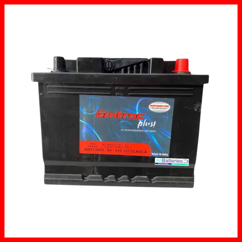 EMTRAC CAR BATTERY  PLATINUM-10 DIN55( 1 PC )