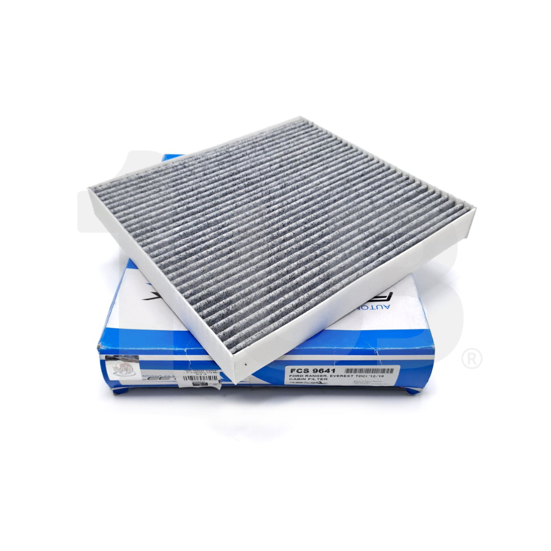 FLEETMAX CABIN FILTER FORD RANGER 12-19 W/ CHARCOAL, EVEREST 15-21 FCS9641 9206928 ( 1 PC )