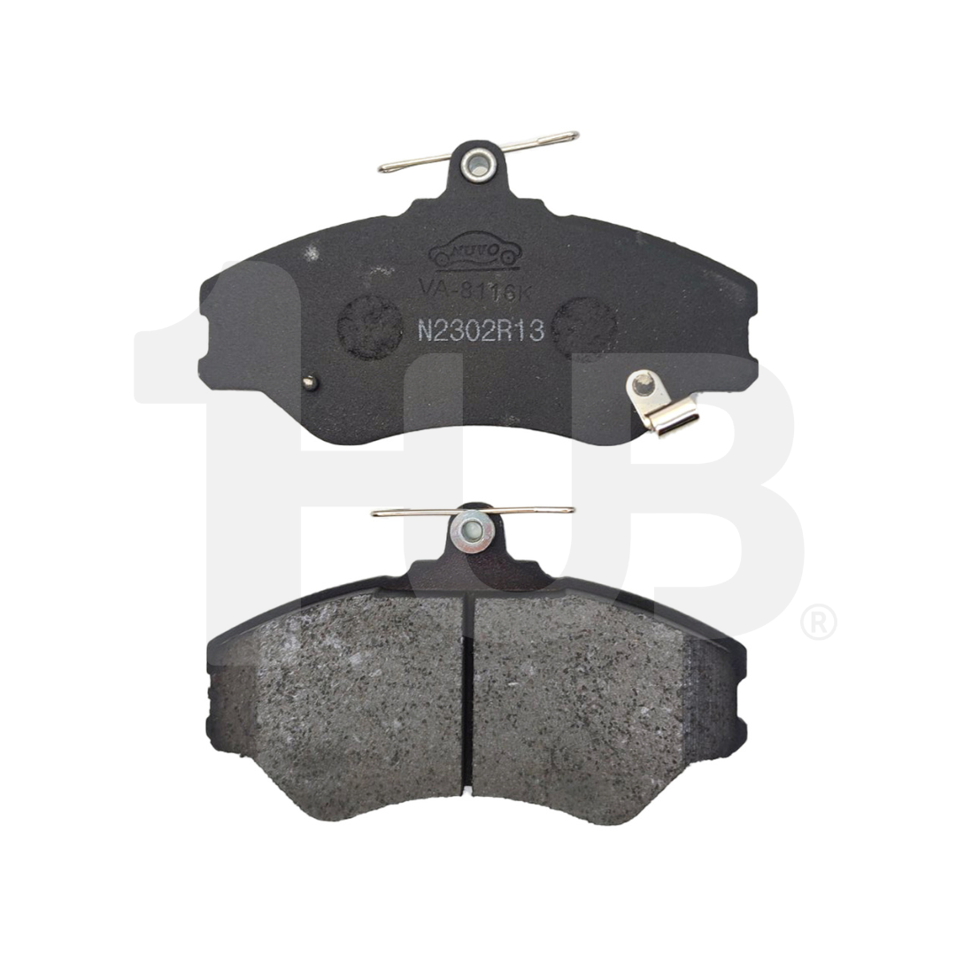 NUVO-PRO  BRAKE PAD HYUNDAI GRACE BIG / H-100 95-99 FRONT VA-8116K 7793574 ( 1 SET )
