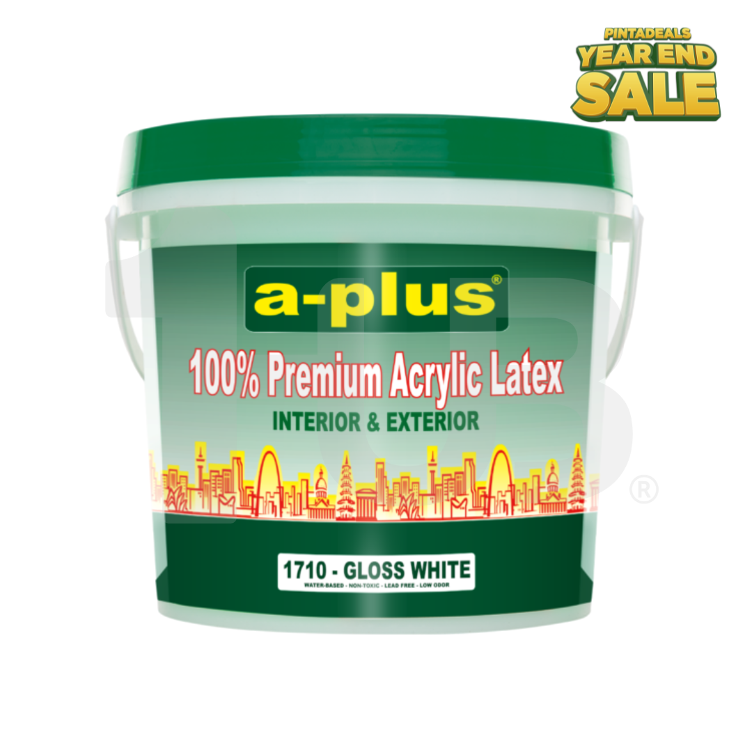 A-Plus® 100% Premium Acrylic Latex Gloss Paint