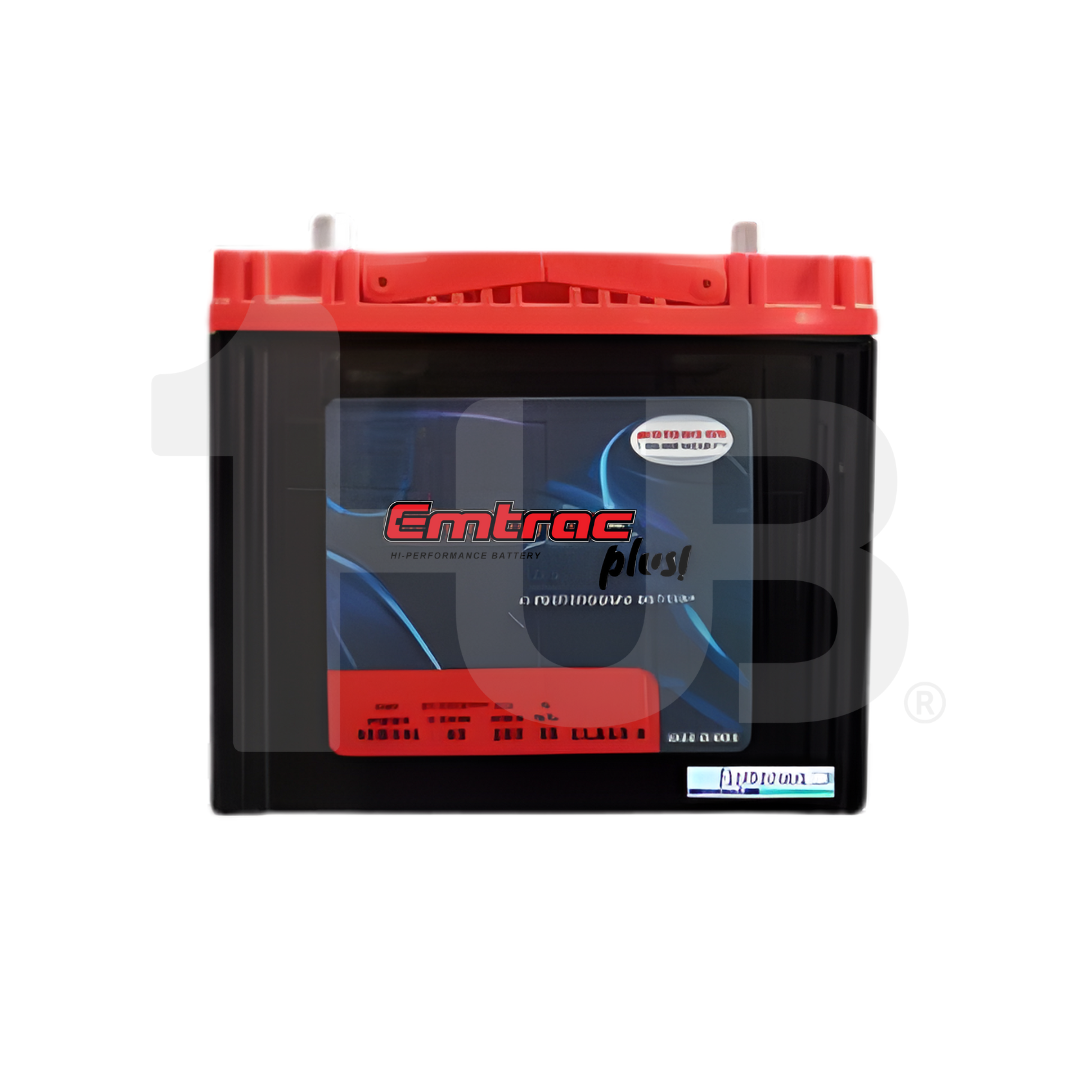 EMTRAC BATTERY NS40 PLUS SILVER 34B19L( 1 PC )