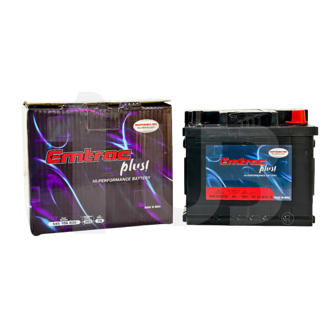 EMTRAC CAR BATTERY 545106036 PLATINUM DIN45( 1 PC )