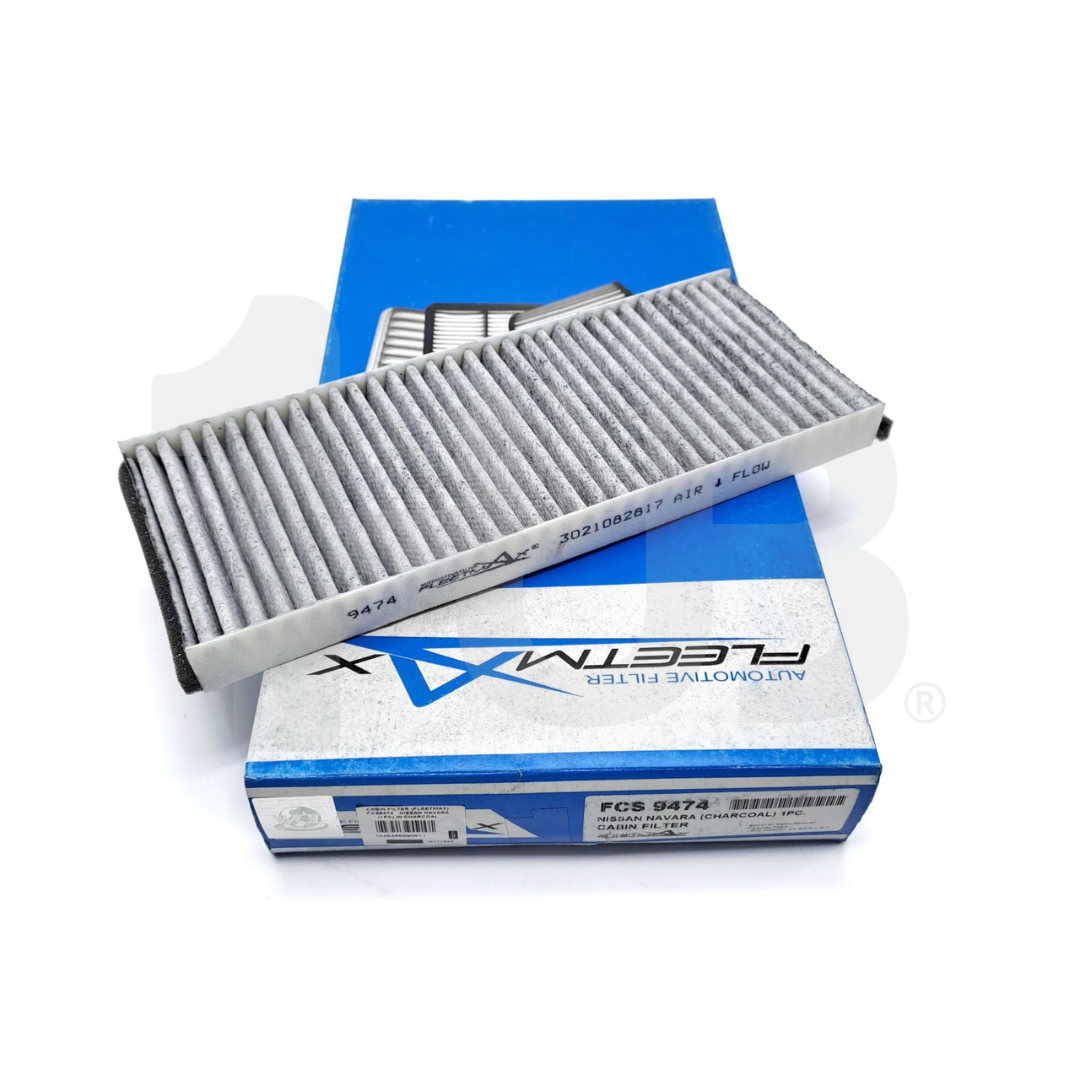FLEETMAX CABIN FILTER NISSAN NAVARA (1PC) W/CHARCOAL 07-14 (1CAR = 2PCS) FCS9474 1126708 ( 1 SET )