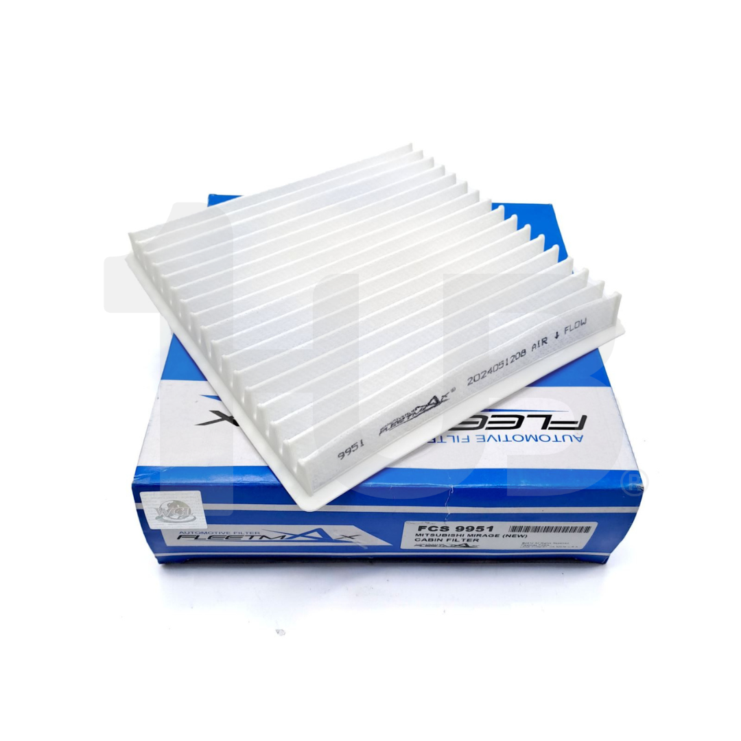 FLEETMAX CABIN FILTER MITSUBISHI MIRAGE, XPANDER 13-22 FCS9951 9344099 ( 1 PC )