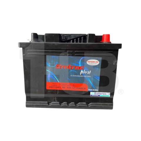 EMTRAC CAR BATTERY  PLATINUM-10 DIN55( 1 PC )