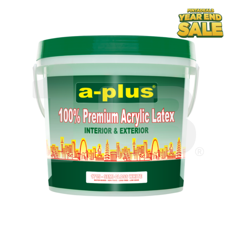 A-Plus® 100% Premium Acrylic Latex Semi-Gloss Paint