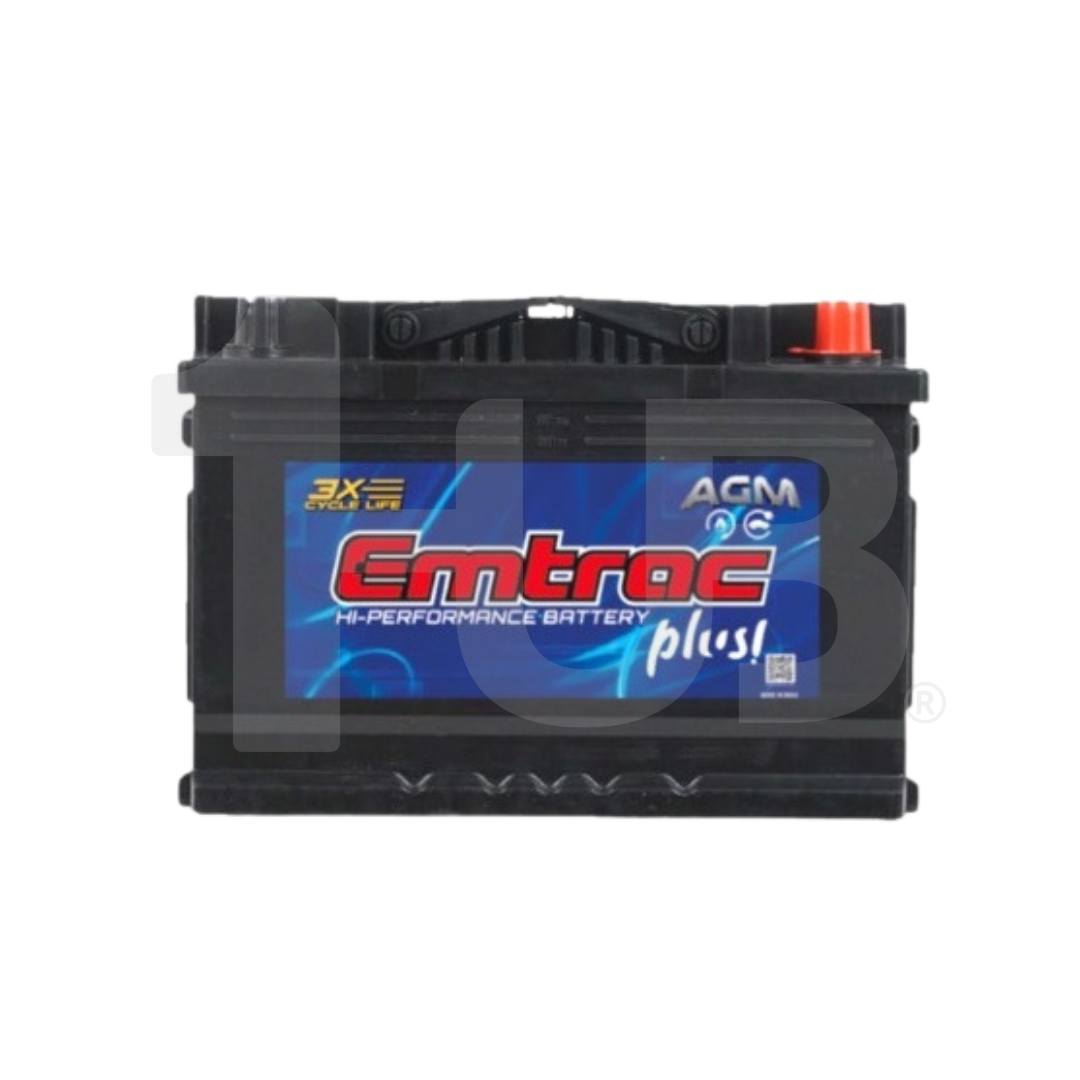 EMTRAC BATTERY PALLADIUM AGM DIN 100 H8-LN5( 1 PC )
