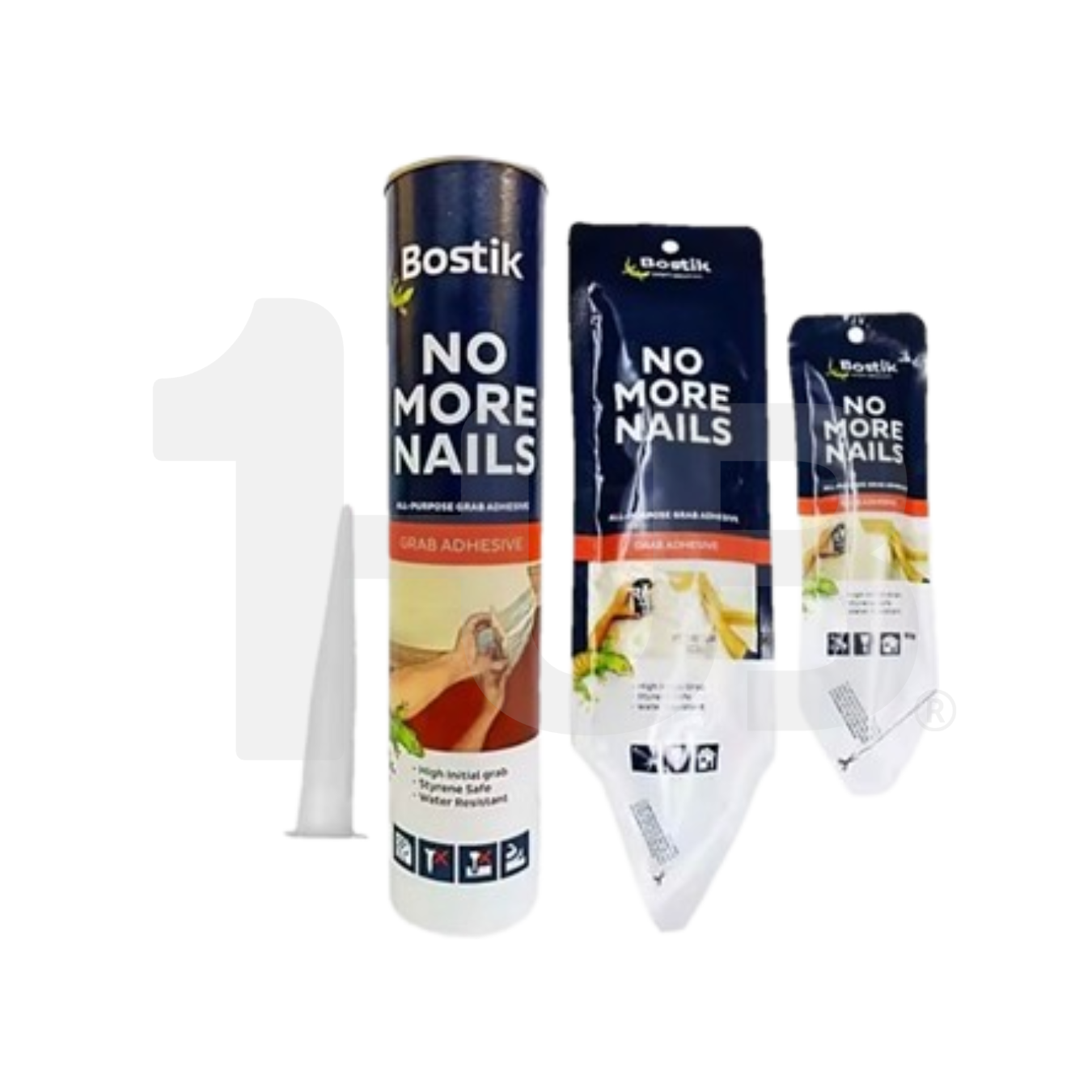 BOSTIK NO MORE NAILS ALL-PURPOSE GRAB ADHESIVE