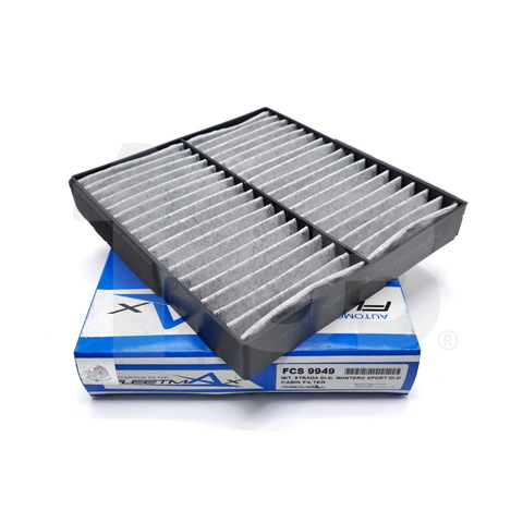 FLEETMAX CABIN FILTER MITSUBISHI STRADA 2.4 DI-D DIESEL 17-22 W/ CHARCOAL, MONTERO SPORT 2.4 DI-D 16-22 FCS9949 9328709 ( 1 PC )