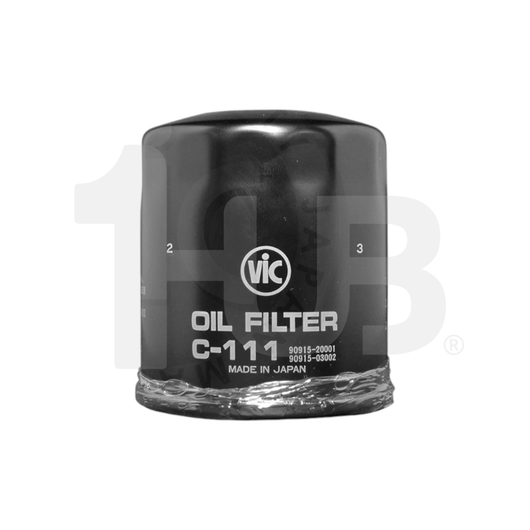 VIC OIL FILTER SPIN ON VIC C-111 TOYOTA HD 102 / 106 ; PRADO DSL  C-111 5115152 ( 1 PC )