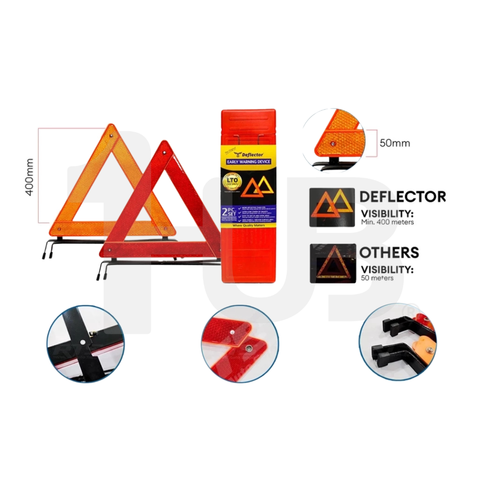 DEFLECTOR EARLY WARNING DEVICE HEAVY-DUTY DWT-117 6761013 ( 1 SET )