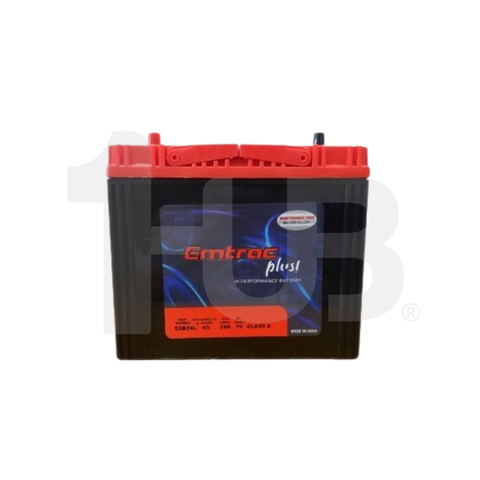 EMTRAC CAR BATTERY 1SNF / NS60L TITANIUM 55B24L( 1 PC )