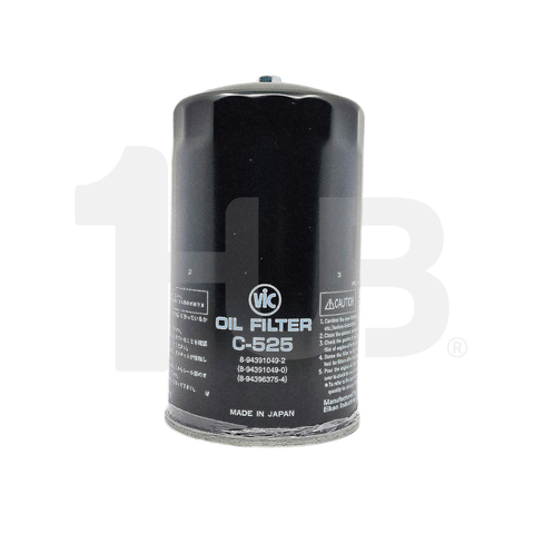 VIC OIL FILTER SPIN ON VIC C-525 ISUZU 6HE1 , FSR34 N & FVM34 W 34FT 6HK1-TCN  C-525 3013533 ( 1 PC )