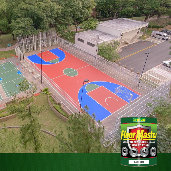 A-PLUS FLOORMASTER CHLORINATED RUBBER BASED FLOOR COATING 4L