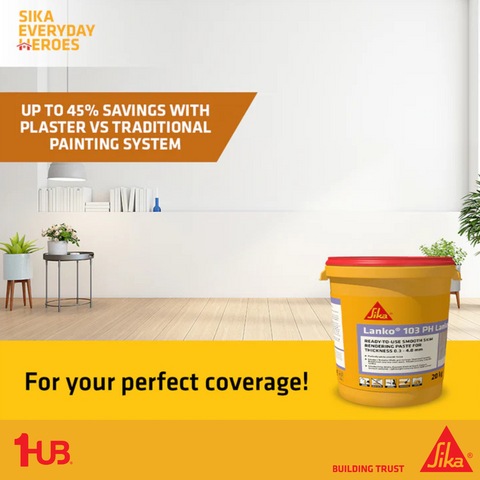 SIKA LANKO 103 PH Lankowall 5kg Ready to use Interior and Exterior wall and ceiling skimcoat