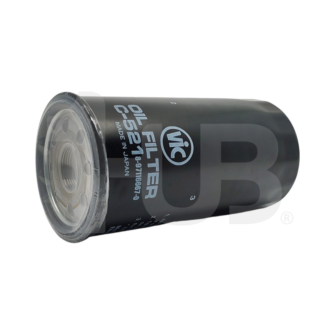 VIC OIL FILTER SPIN ON VIC C-521 ISUZU HD TROOPER 4JX1-T  C-521 7329220 ( 1 PC )