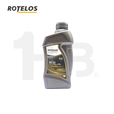 ROTELOS Engine Oil SAE 5W-40 Ultra Performance Fully Synthetic API SP/C3 G-III 1 Liter – Advanced Engine Protection