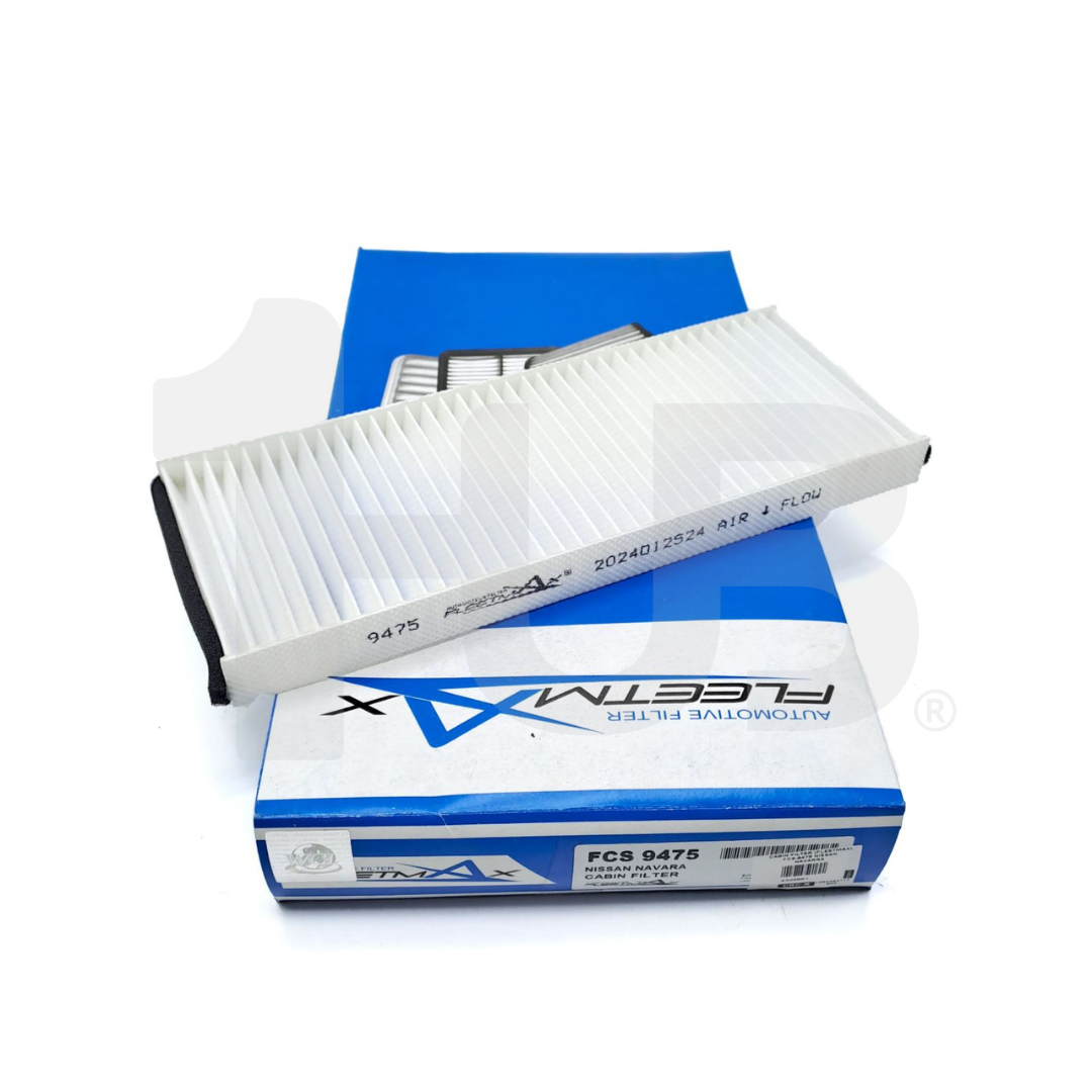 FLEETMAX CABIN FILTER NISSAN NAVARA (1PC) 07-14 (1CAR = 2PCS) FCS9475 ( 1 PC )