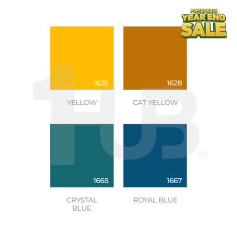 A-Plus® Quick Drying Enamel Paint Colors (4L) | High-Gloss Fast-Dry Finish