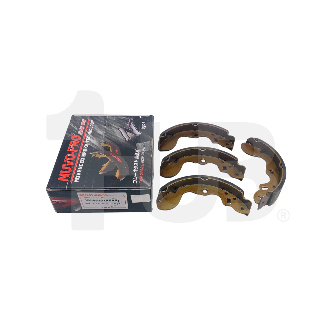 NUVO-PRO  BRAKE SHOE SUZUKI MULTICAB ST100 REAR VK-9919 5015379 ( 1 SET )