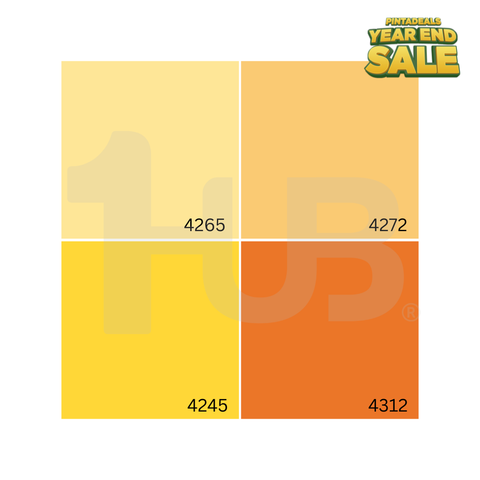 A-Plus Acmelux® Premium Acrylic Solvent-Based Paints - Yellows & Oranges Shades