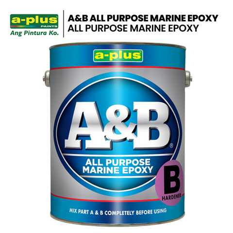 A-PLUS A&B MARINE EPOXY ADHESIVE AND PUTTY / A-PLUS A&B SPECIALTY EPOXY 4L w/ Catalyst