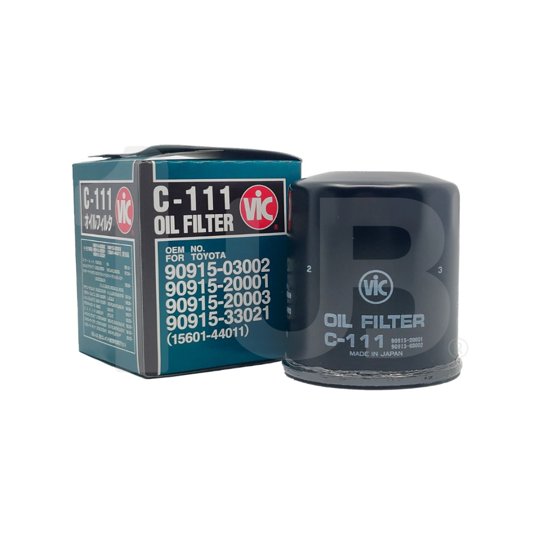 VIC OIL FILTER SPIN ON VIC C-111 TOYOTA HD 102 / 106 ; PRADO DSL  C-111 5115152 ( 1 PC )
