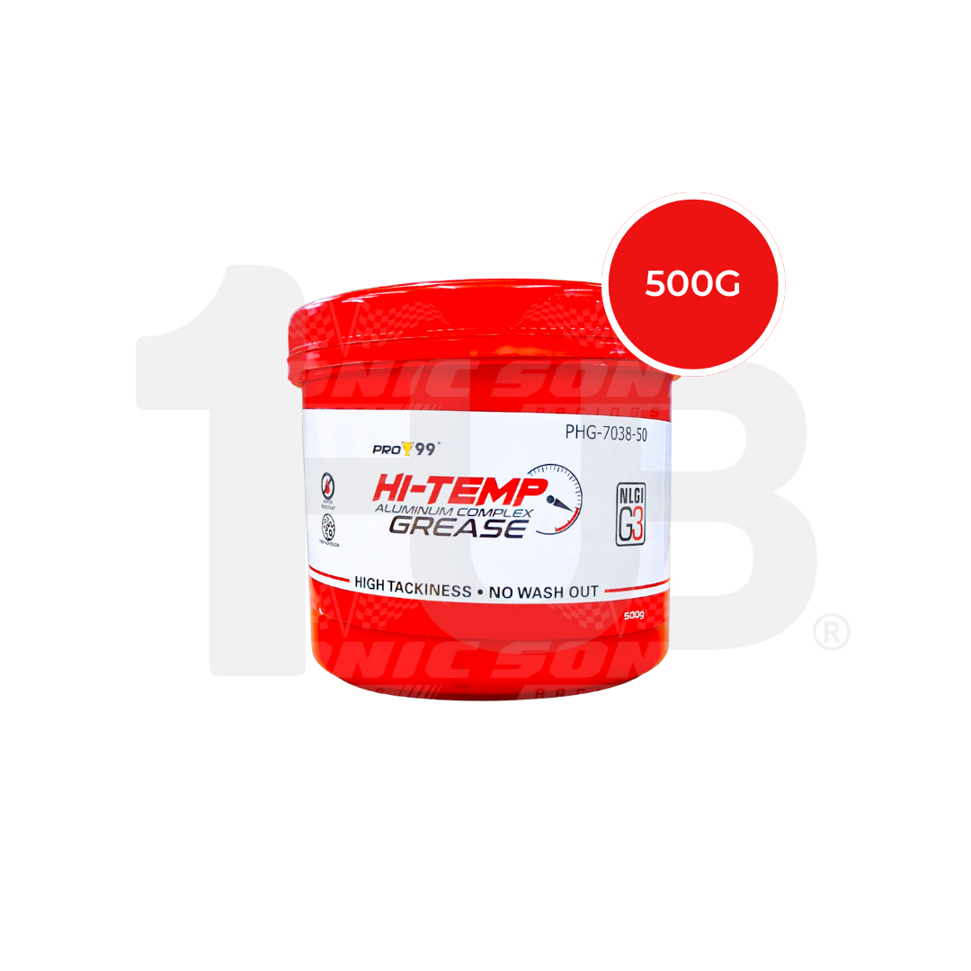 PRO99 HI-TEMP HIGH TEMPERATURE ALUMINUM COMPLEX GREASE RED ( 1PAIL, 2KG, 1KG, 500G, 250G )