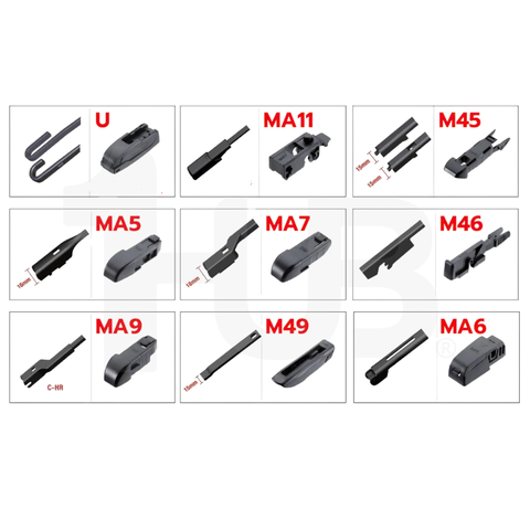 WIPER BLADE (SCHAEFFLER) MULTI-ADAPTOR