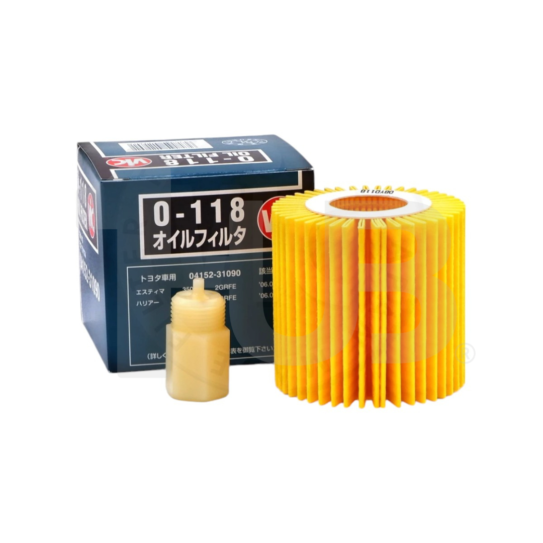 VIC OIL FILTER CARTRIDGE ELEMENT TYPE VIC O-118 TOYOTA ALPHARD 3.5 2GR-FE 08- , CAMRY 3.5 06-  O-118 9064725 ( 1 PC )